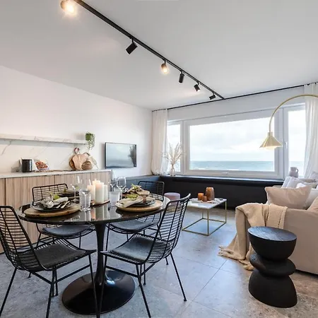 Modern Design Flat With A Stunning View Over Ostend Beach *